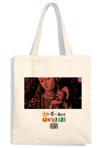 Shopper cotone | Kids with adult faces
